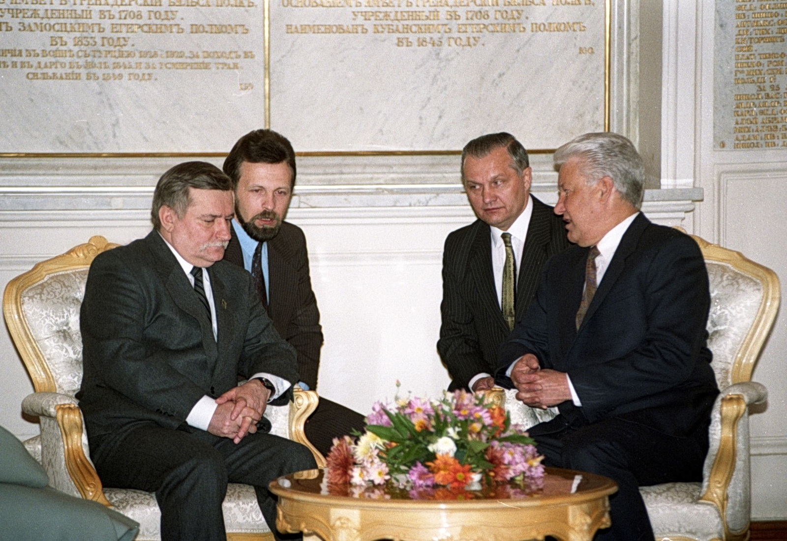 Пан Кшиштоф 1992 год и Ельцин 