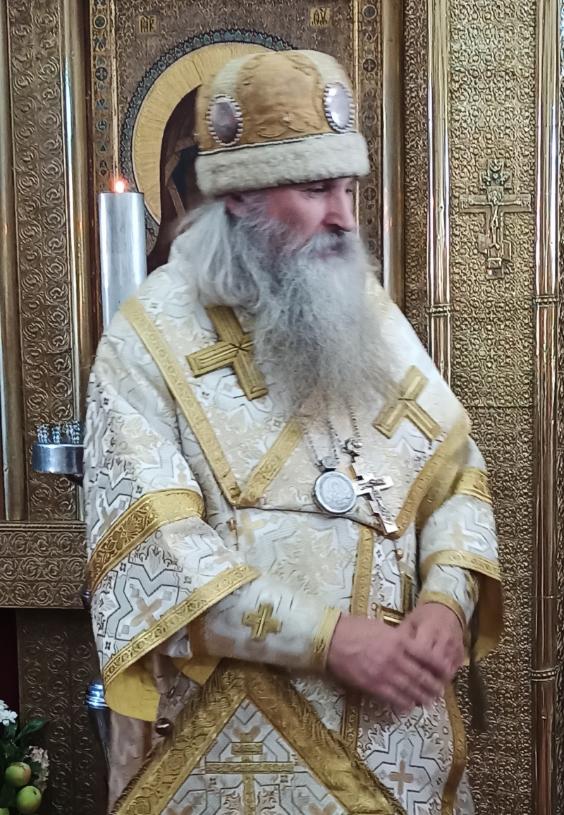 Епископ Казанско-Вятский Евфимий в Новосибирске