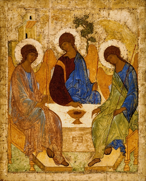 День Святой Троицы. Читаем икону праздника